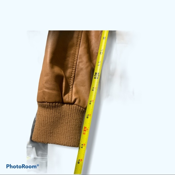 Vegan Leather Jacket - Picture 5 of 11